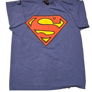 Superman Logo Blue T-Shirt